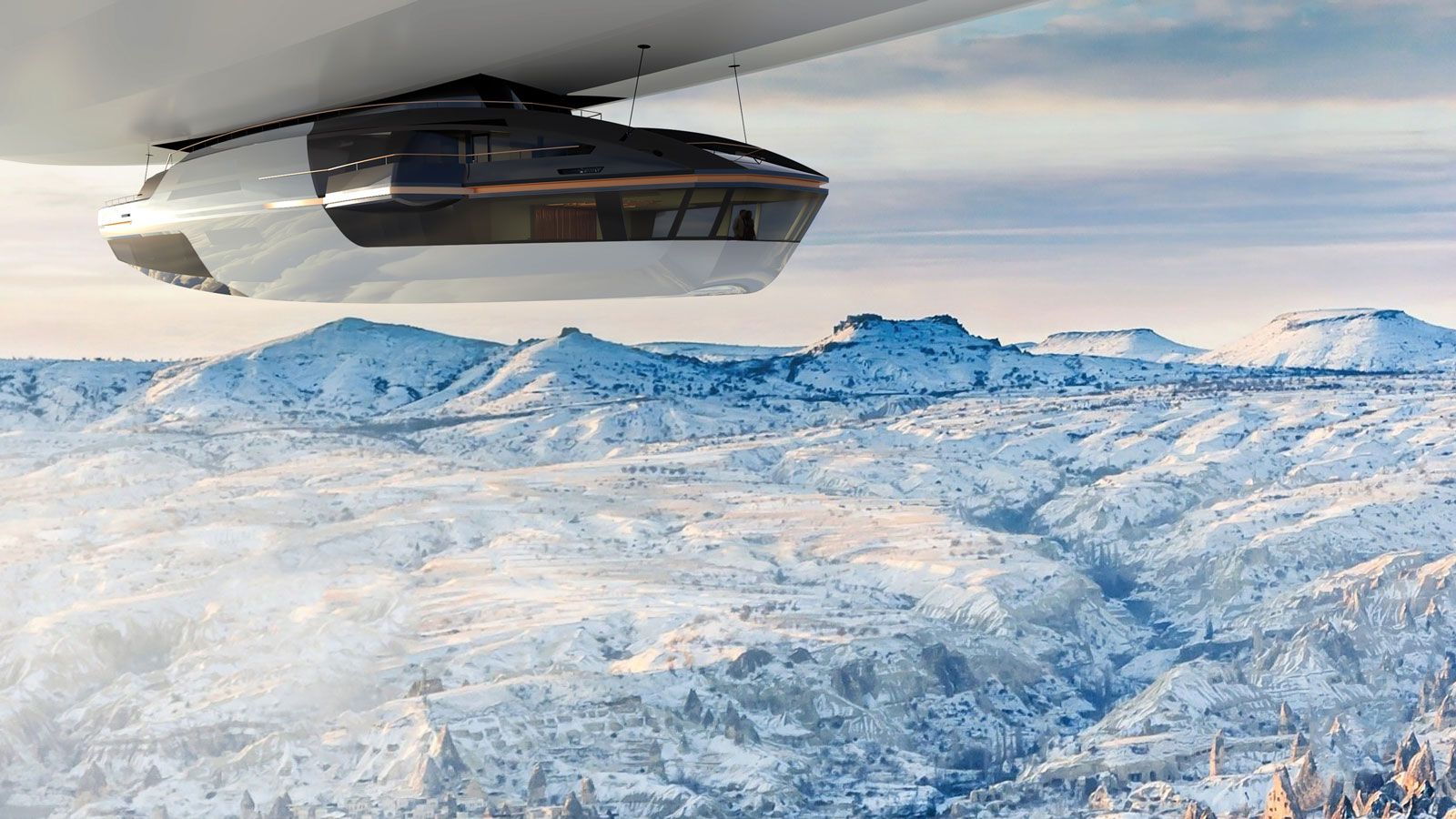 AirYacht: Radical 52m airship-yacht crossover concept unveiled